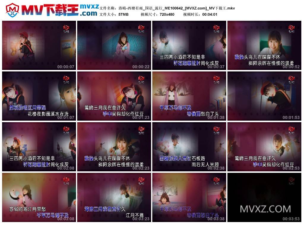 洛晴-西塘有雨_国语_流行_ME100642